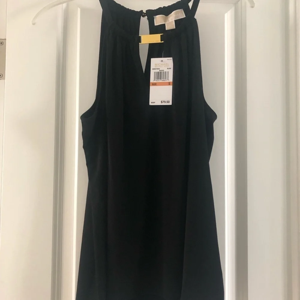 NWT Michael Kors Black Tank Top